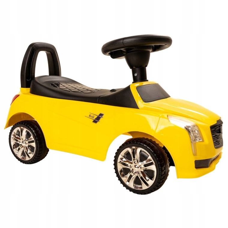 Sabi Toys, odpychacz, jeździk, żółty