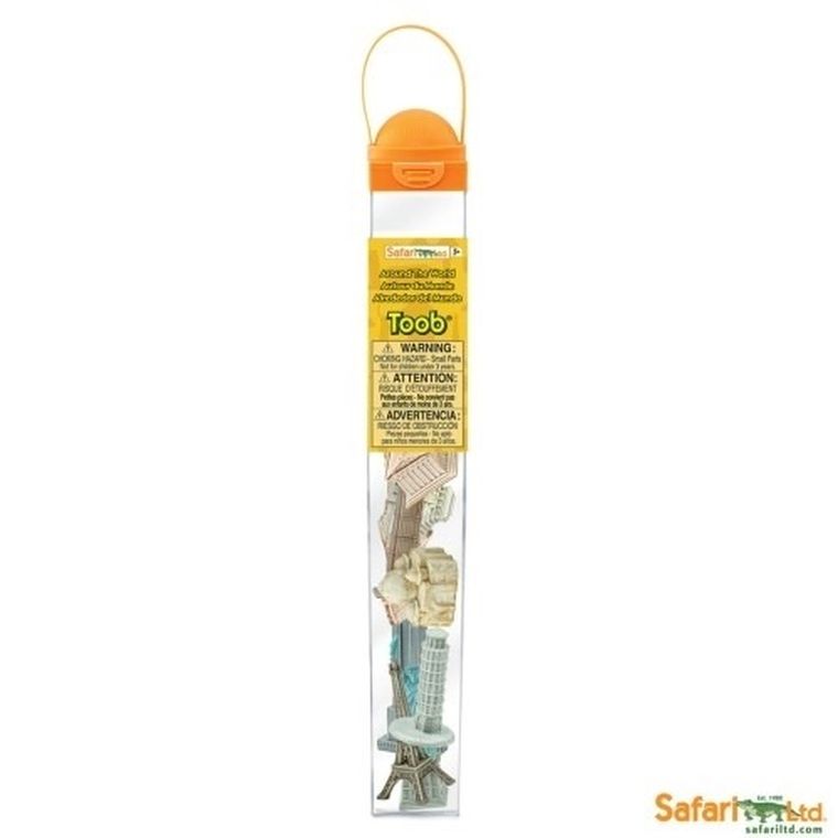 Safari Ltd, Toob, zestaw figurek, zabytki dookoła świata