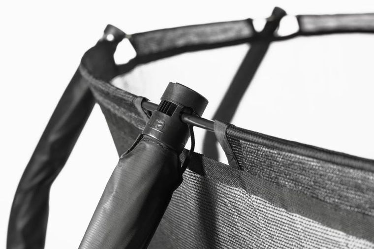 Salta, Premium Edition, trampolina, czarna, 214-153 cm