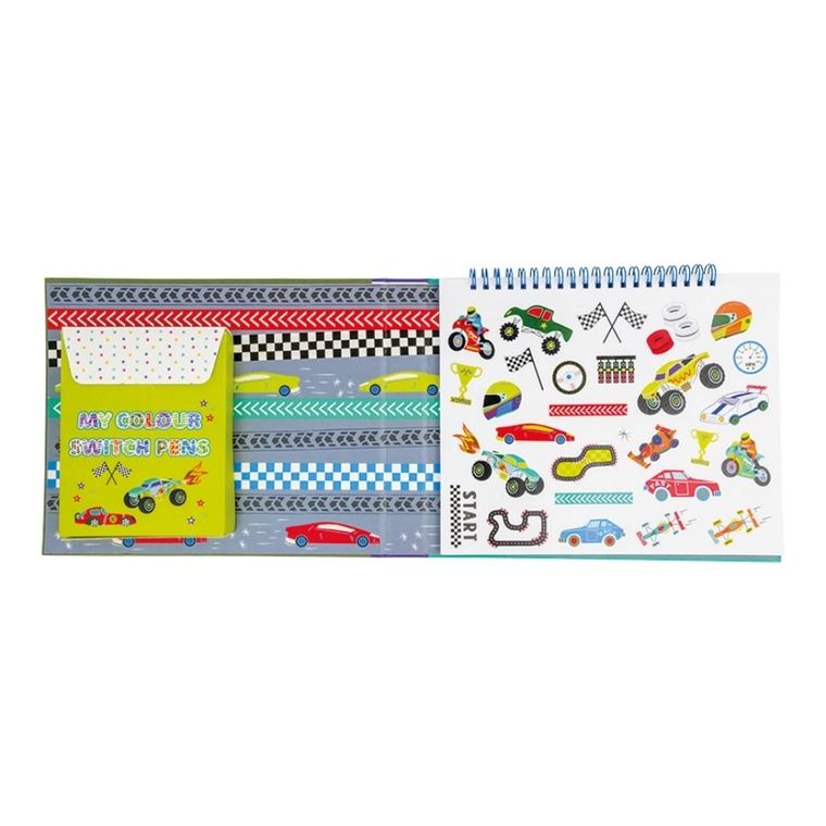 Samochody. Zestaw Magia Kolorów