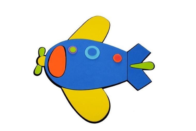 Samolot, Lokomotywa, dekoracja ścienna