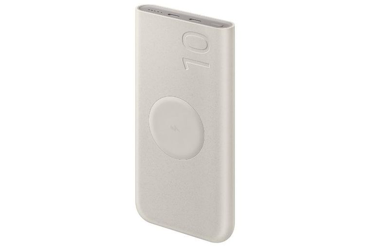 Samsung, powerbank, 10Ah, Wireless Battery Pack (SFC 25W), beżowy