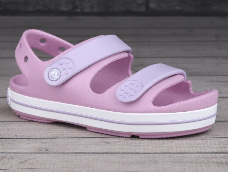 Sanadały dziewczęce, różowe, Crocs Crocband Cruiser