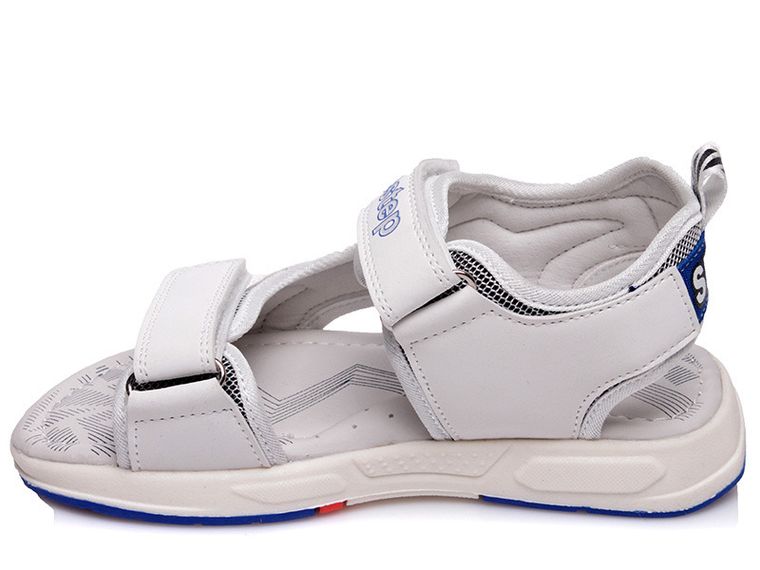 Sandały chłopięce, białe, Weestep