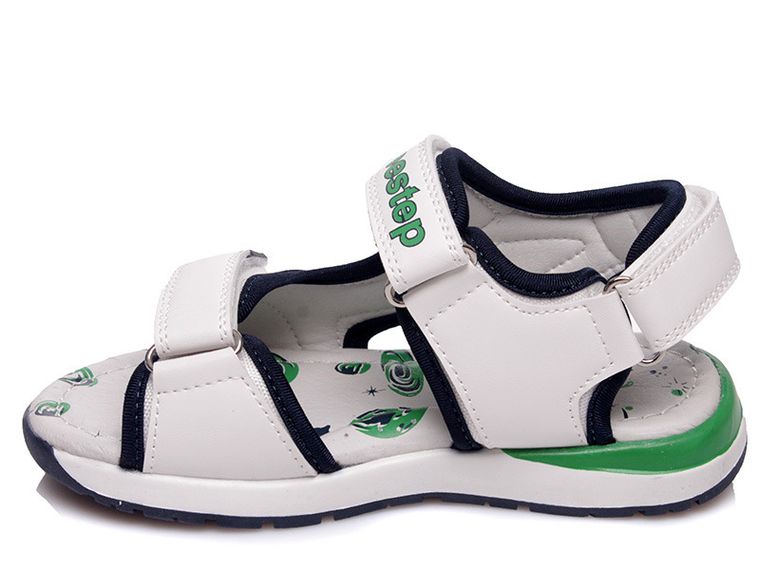 Sandały chłopięce, białe, Weestep