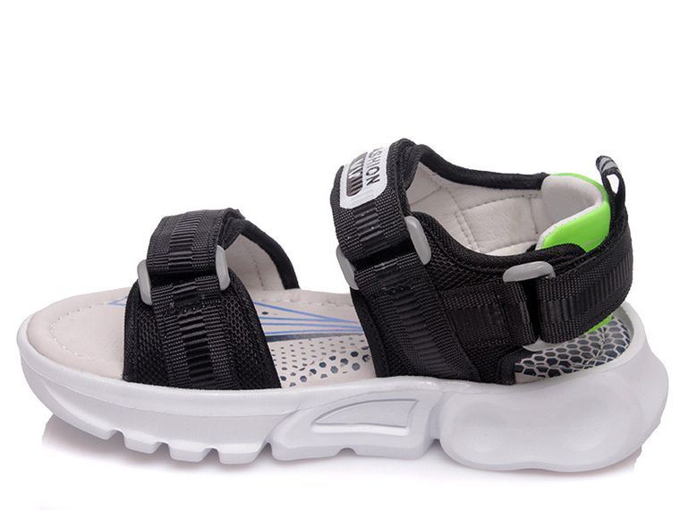 Sandały chłopięce, czarne, Weestep