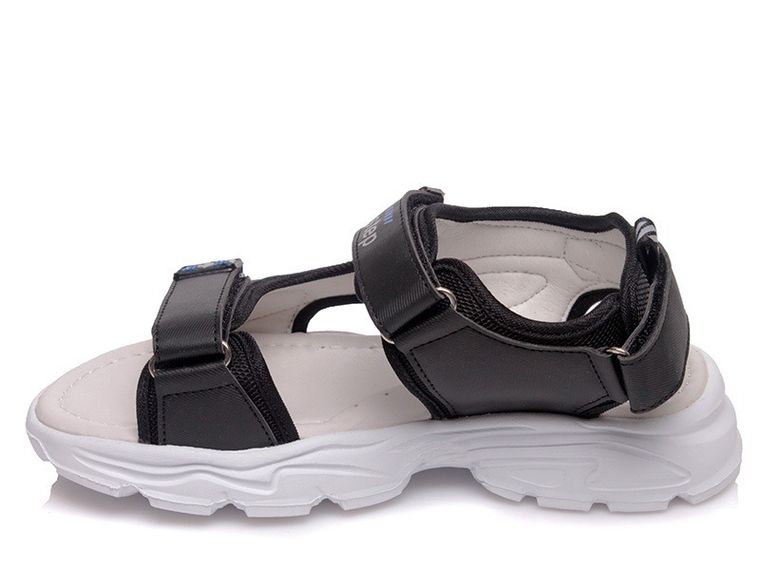 Sandały chłopięce, czarne, Weestep