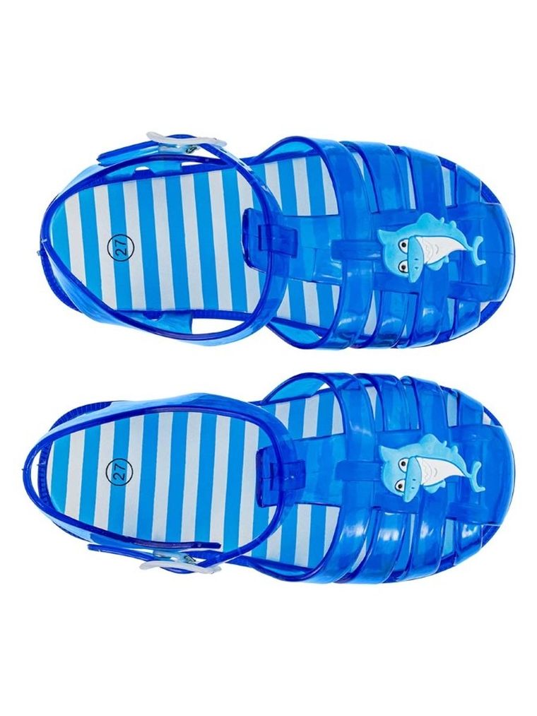 Sandały chłopięce, granatowe, Otaro