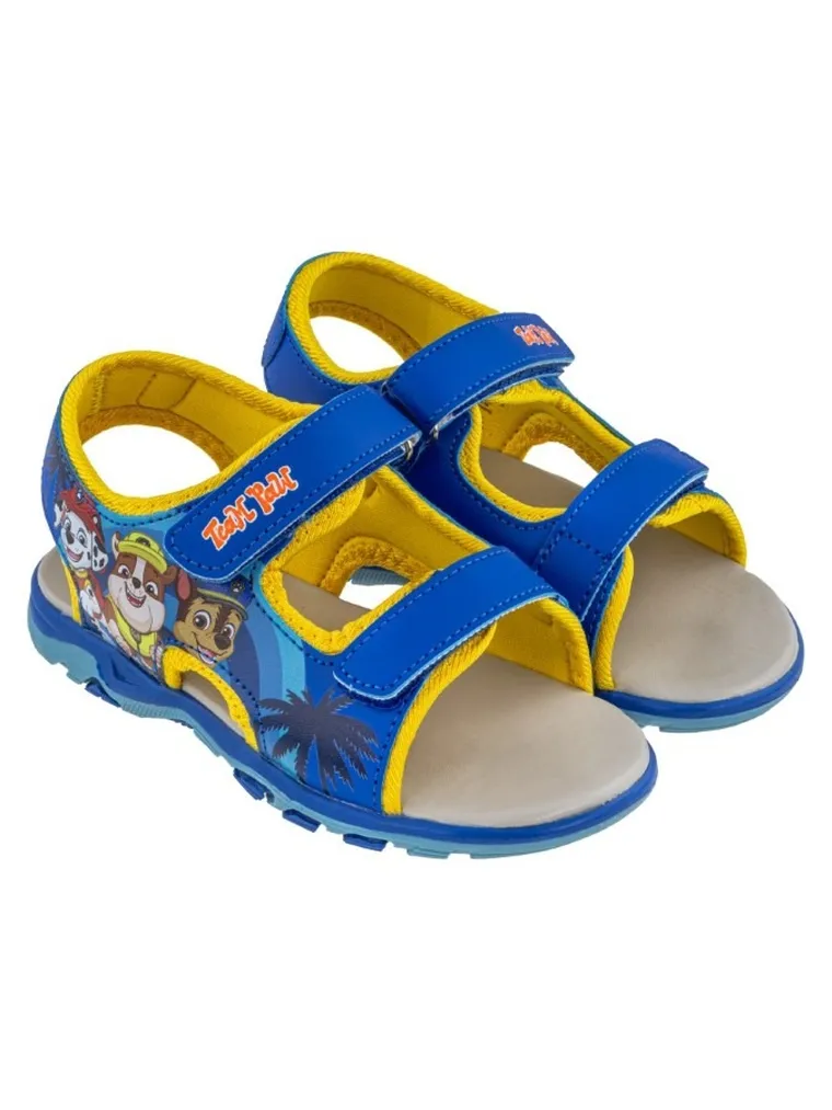 Sandały chłopięce, niebieskie, Psi Patrol, Otaro