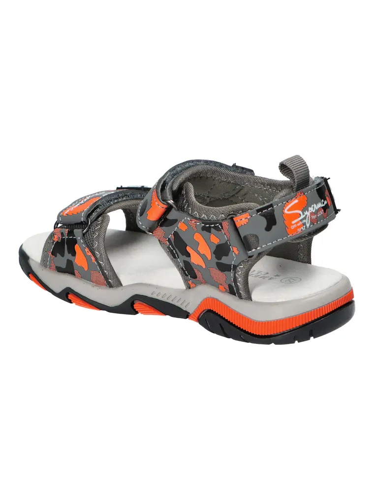 Sandały chłopięce, szare, American Club