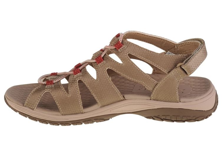 Sandały damskie, beżowe, Skechers Lomell - Everchanging