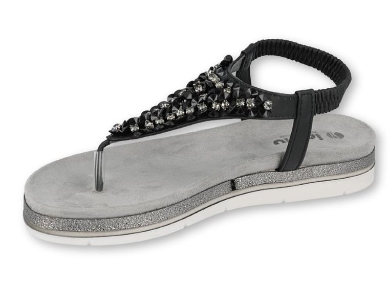 Sandały damskie, czarne, Inblu