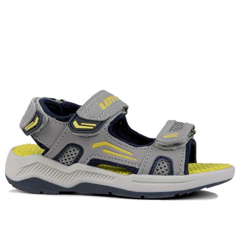 Sandały dziecięce, szare, Lotto Morlanda