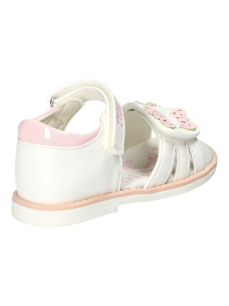 Sandały dziewczęce, białe, American Club
