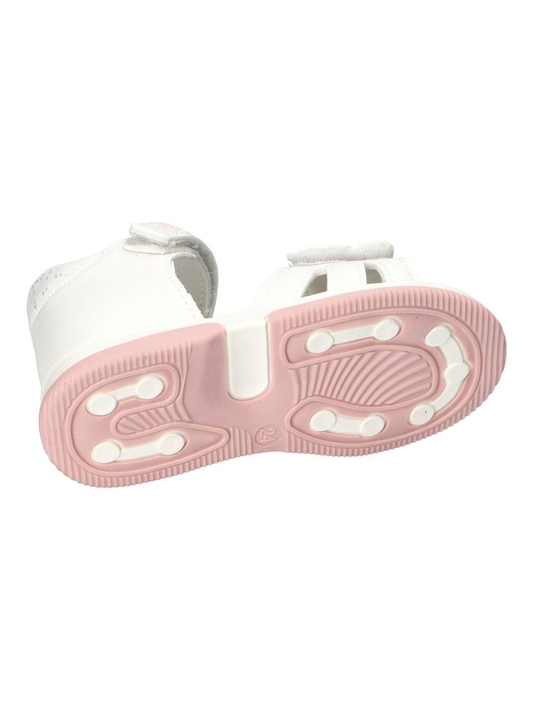 Sandały dziewczęce, białe, American Club