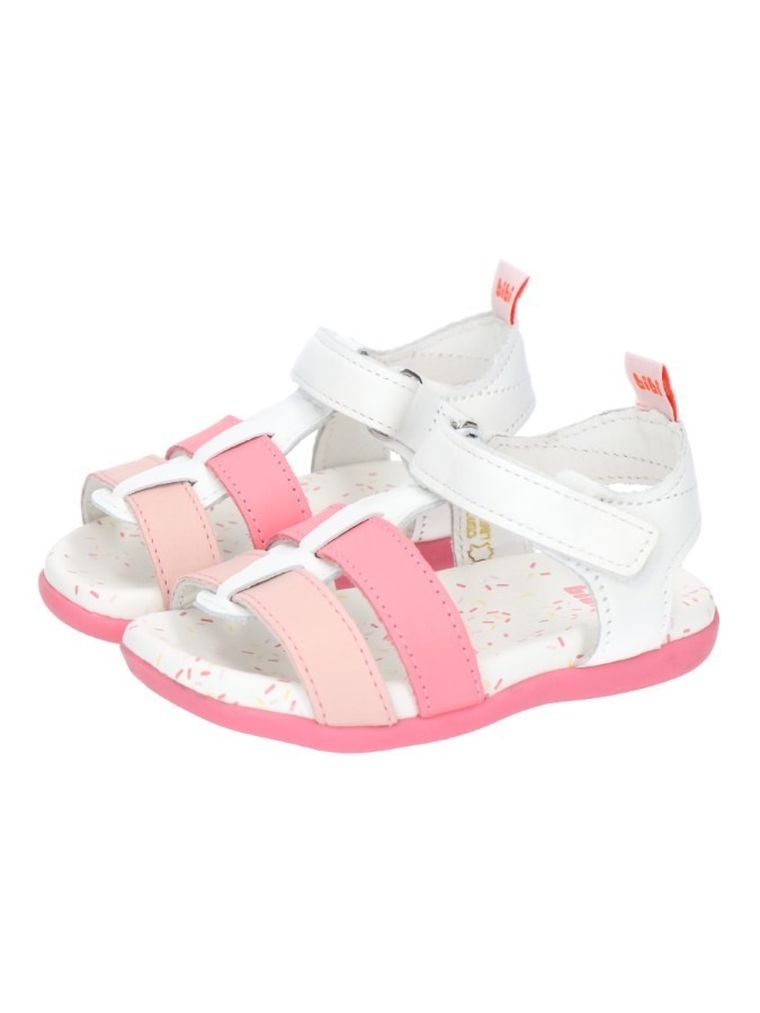 Sandały dziewczęce, białe, Bibi Shoes