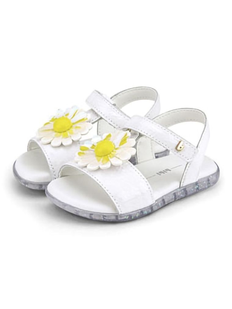Sandały dziewczęce, białe, Bibi Shoes