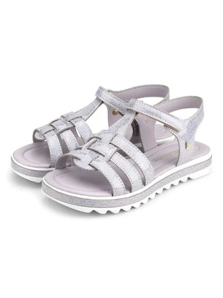 Sandały dziewczęce, fioletowe, Bibi Shoes