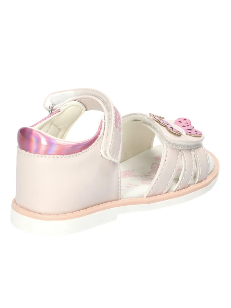 Sandały dziewczęce, różowe, American Club