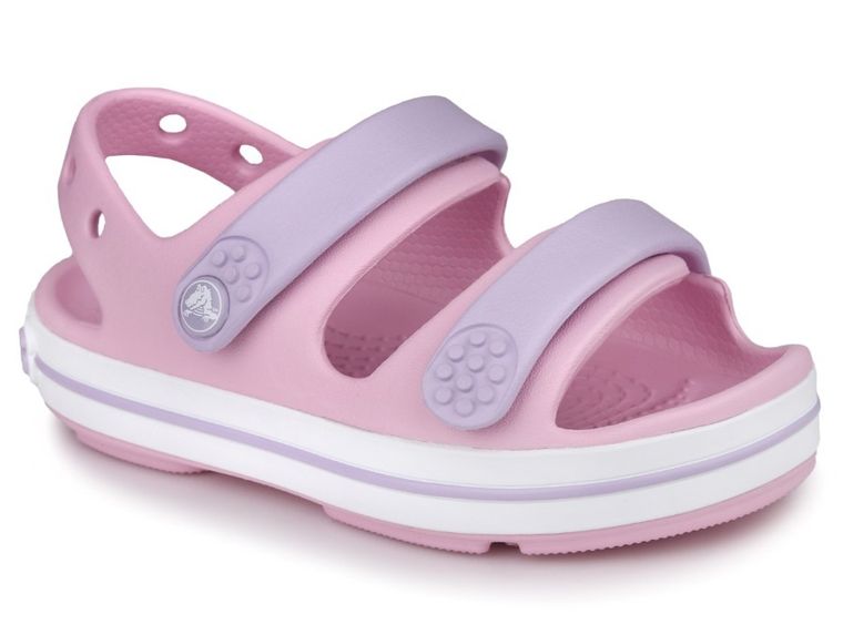Sandały dziewczęce, różowe, Crocs Crocband Cruiser
