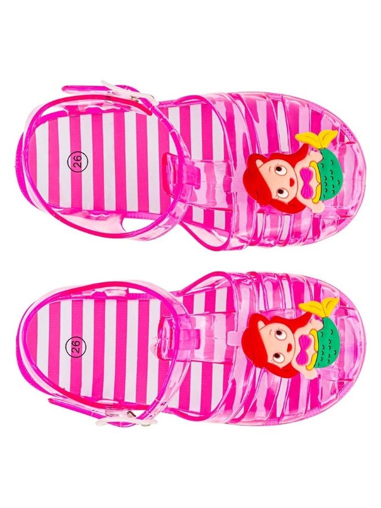 Sandały dziewczęce, różowe, Otaro