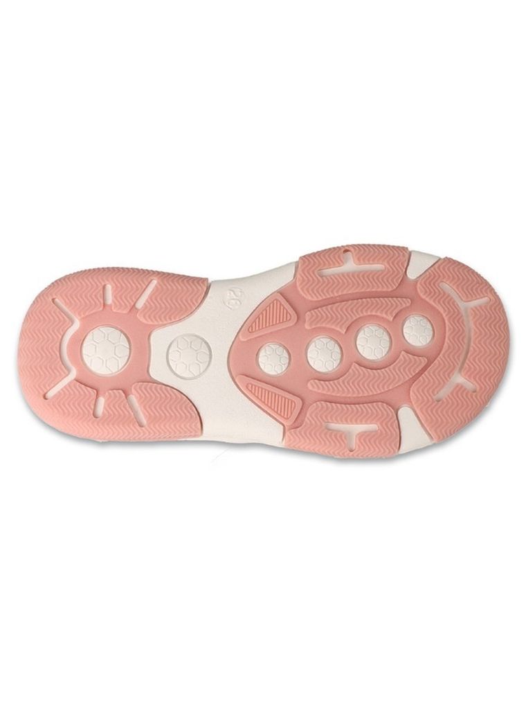 Sandały dziewczęce, różowe, skórzana wkładka, Befado