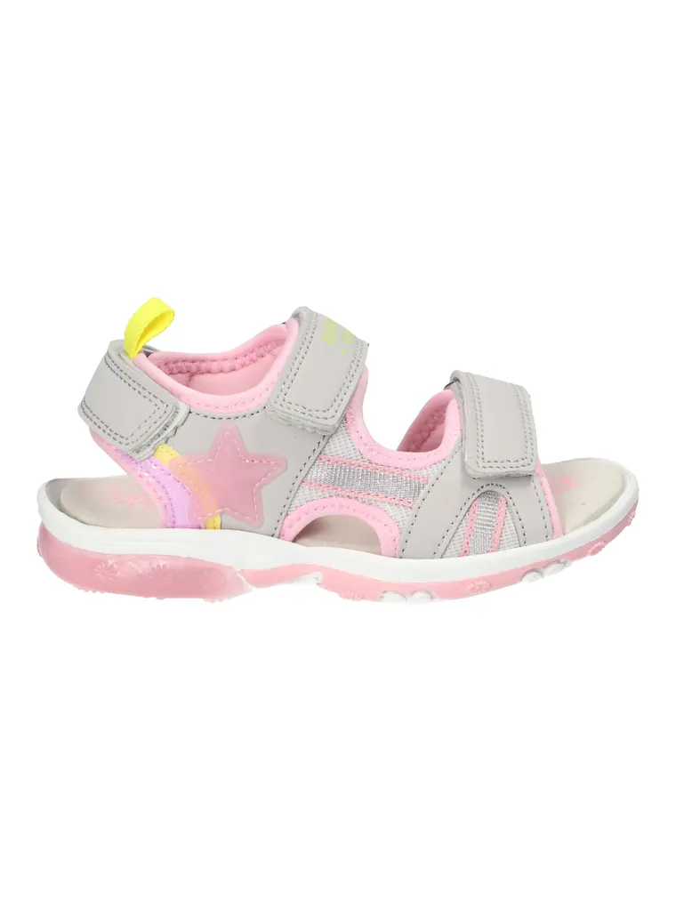 Sandały dziewczęce, szare, American Club