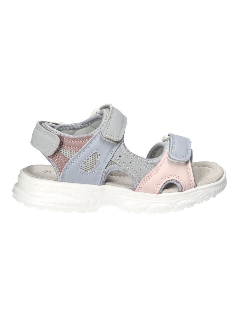 Sandały dziewczęce, szare, American Club