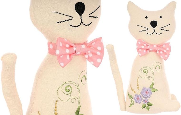 Saska Garden, dekoracja wiosenna, kot, 28 cm