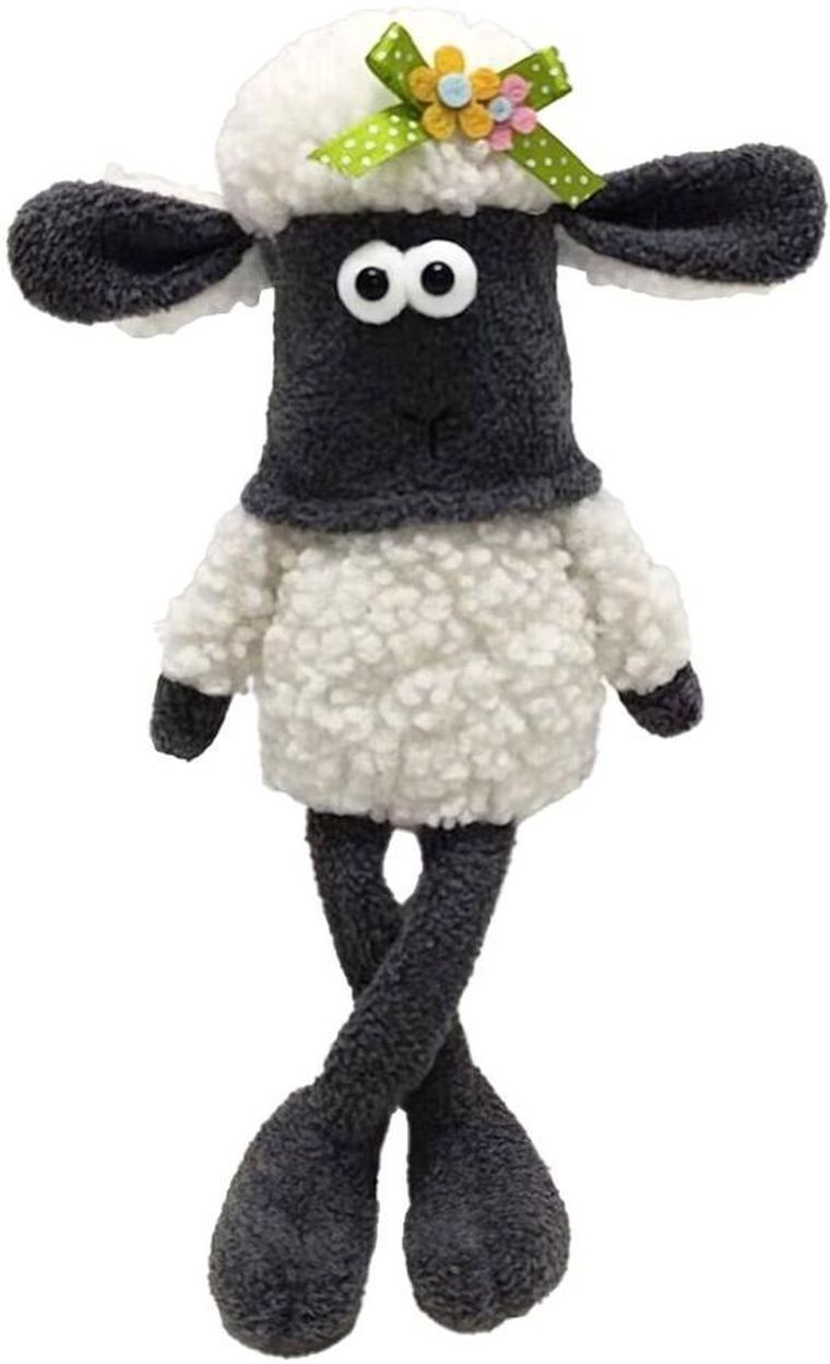 Saska Garden, dekoracja wiosenna, owieczka siedząca, 18 cm