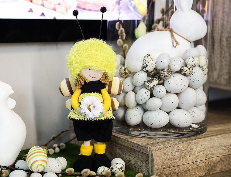 Saska Garden, dekoracja wiosenna, truteń, 30 cm