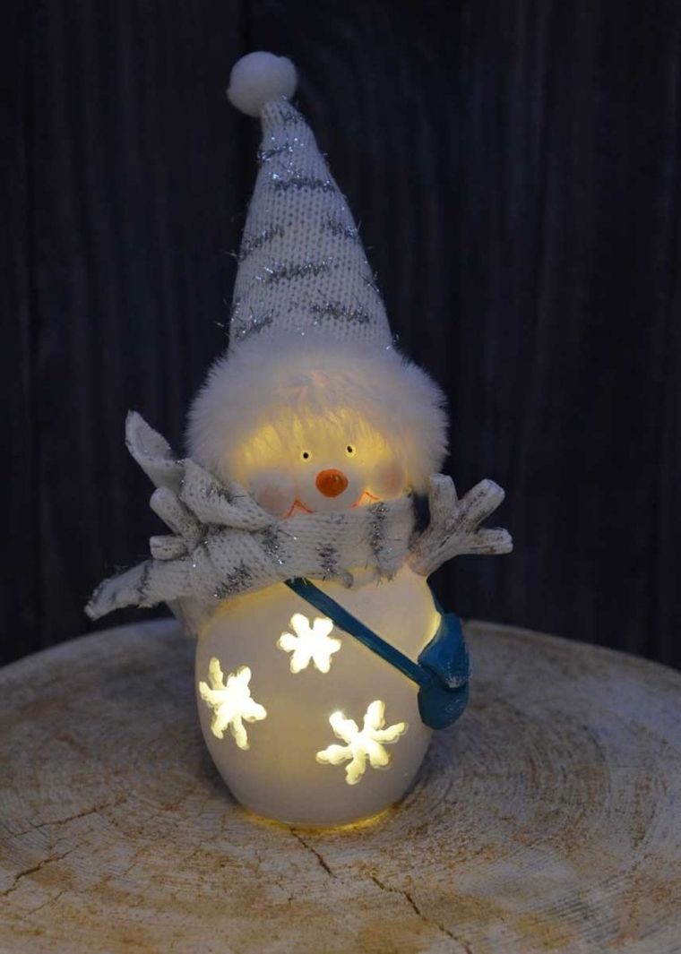 Saska Garden, figurka bałwanek, 7-6-16 cm