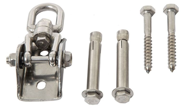 Saska Garden, hak montażowy do hamaka, obrotowy