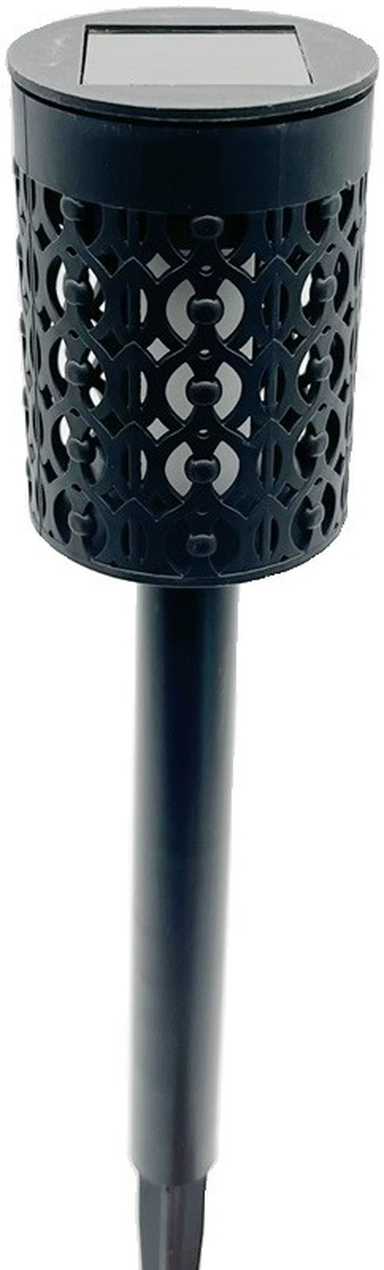 Saska Garden, lampa solarna pochodnia, efekt ogień płomień, 55-36 cm, 6 led