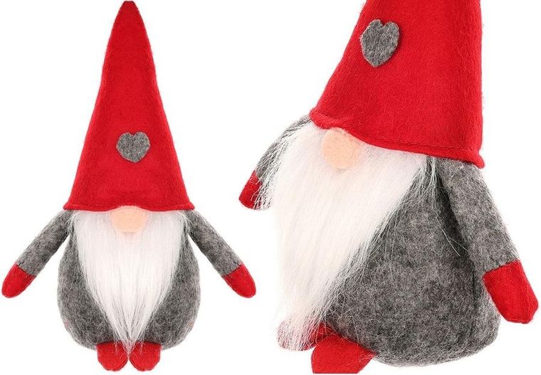 Saska Garden, skrzat dekoracyjny z serduszkiem, 20 cm