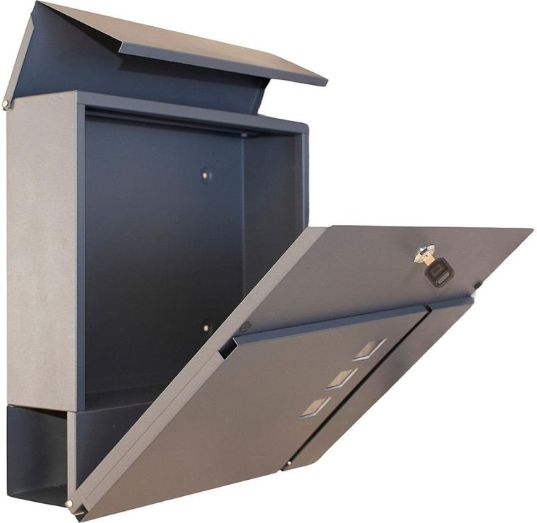 Saska Garden, skrzynka na listy, 37-37-105 cm