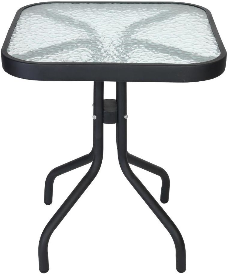 Saska Garden, stolik ogrodowy, kawowy, tarasowy, kwadratowy, 45-45-51 cm