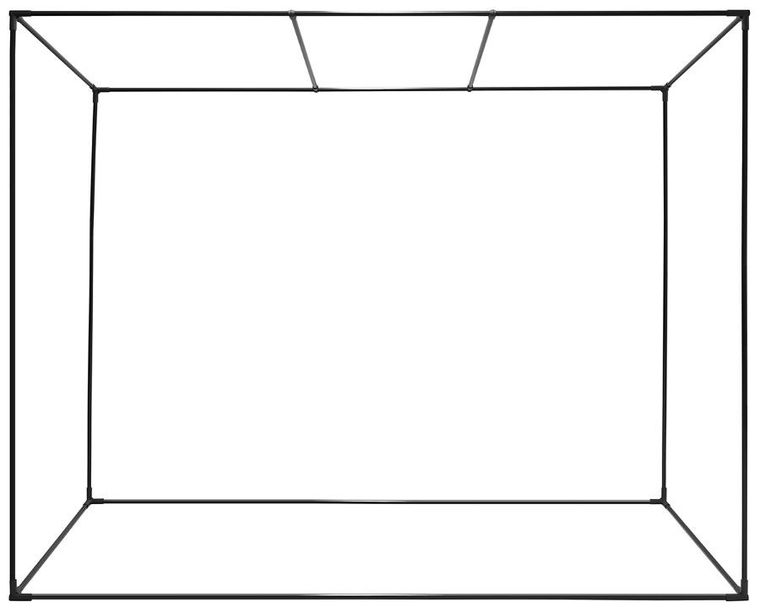 Saska Garden, szklarnia do pomidorów i ogórków, zielona, 200-77-168-150 cm