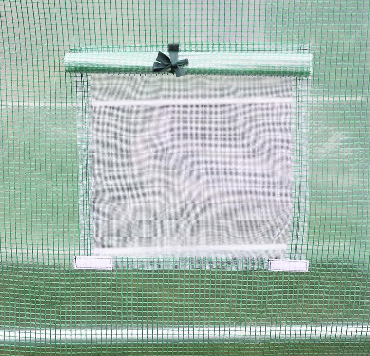 Saska Garden, tunel ogrodowy, szklarnia, zielona, 200-350-200 cm