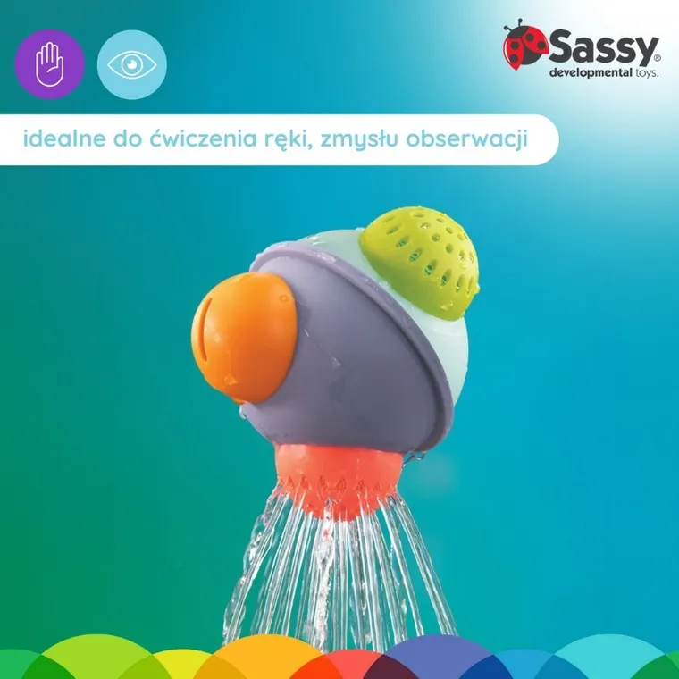 Sassy, Deszczowa piłka, zabawka do kąpieli
