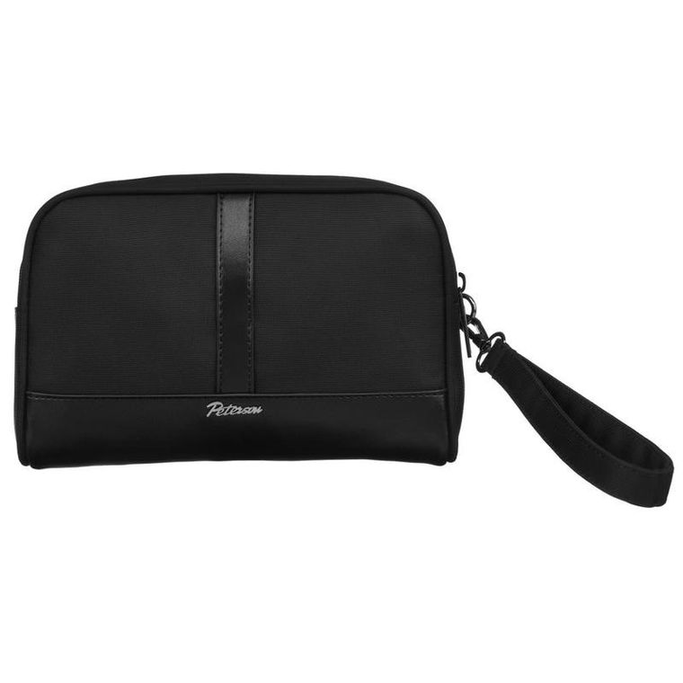 Saszetka do ręki, czarna, Peterson