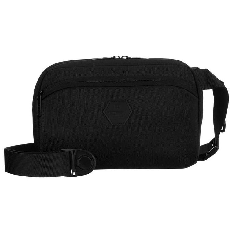 Saszetka sportowa, czarna, Peterson