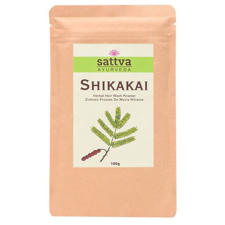 Sattva, Powder, zioła w proszku do włosów, Shikakai, 100g
