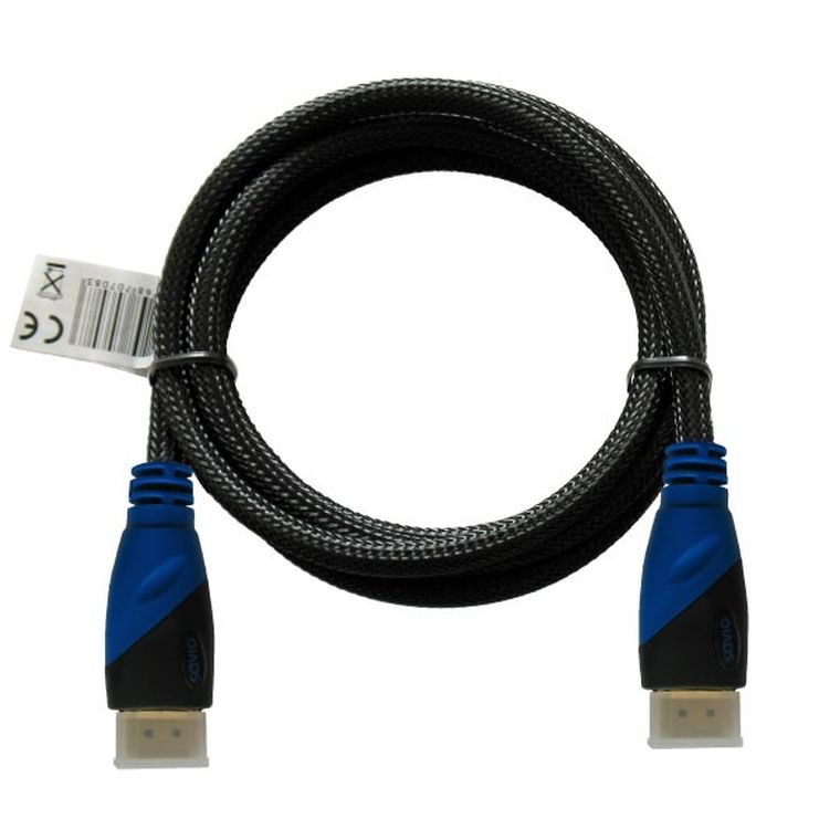 Savio, kabel HDMI - HDMI, czarny
