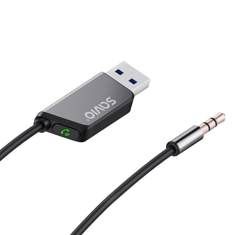 Savio, transmiter, AUX, USB, BLUETOOTH 5.3, funkcja zestawu głośnomówiącego, TR-16