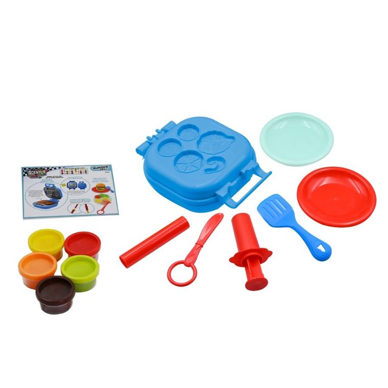 Scentos, Burgerowy grill, zestaw z pachnącą ciastoliną