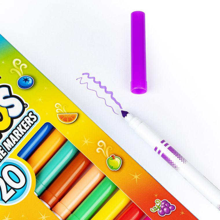 Scentos, pachnące flamastry, 20 kolorów