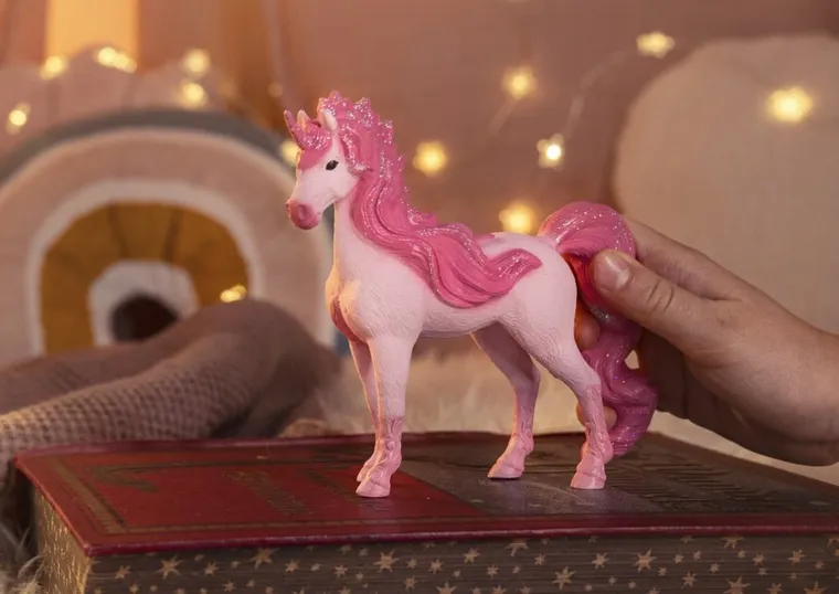 Schleich, Bayala, Klacz jednorożca Cassiopeia, figurka, 70859