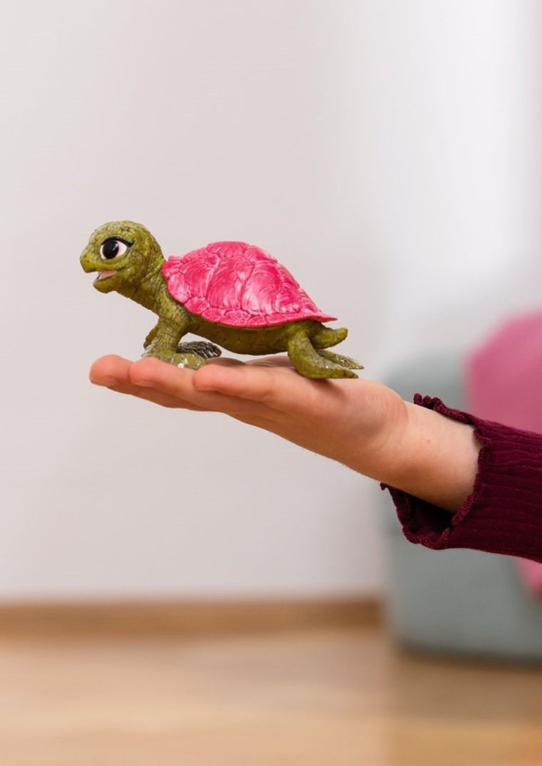 Schleich, Bayala, Różowy szafirowy żółw, figurka, 70759