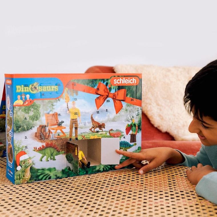 Schleich, Dinosaurs, kalendarz adwentowy, 98644